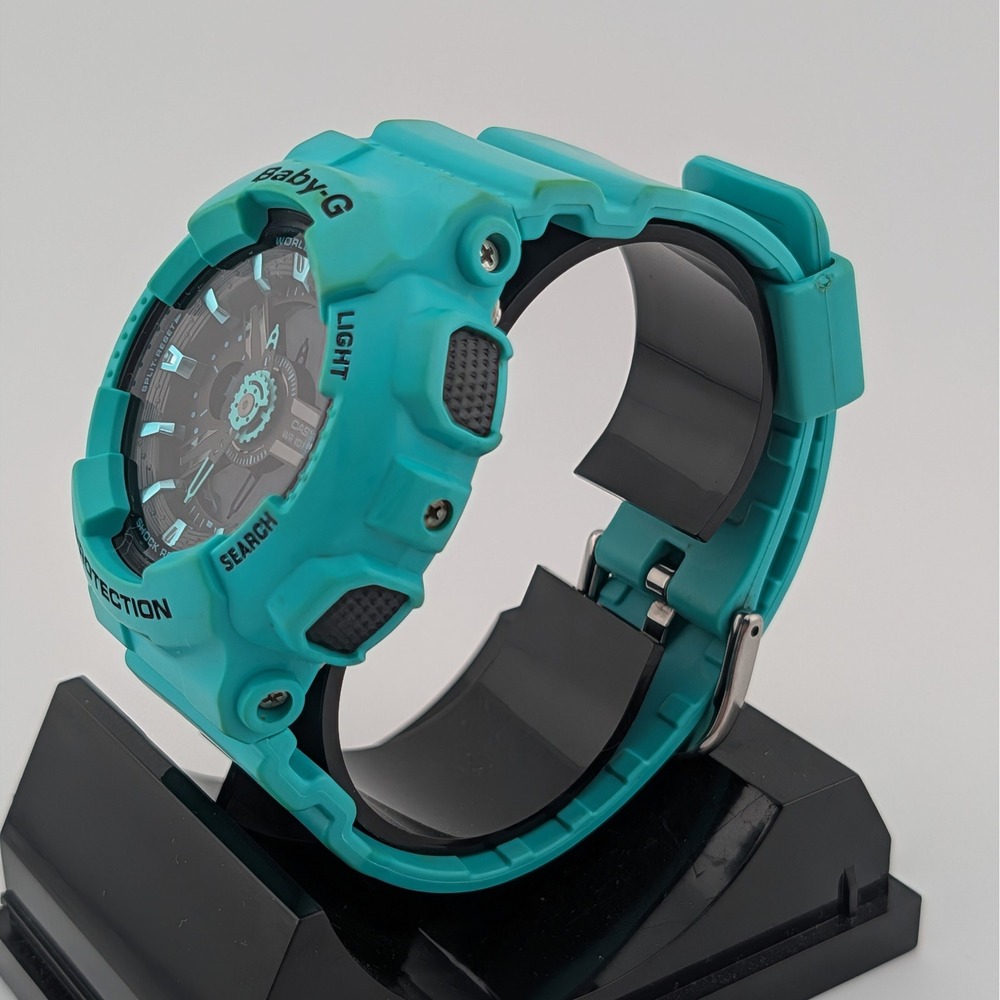 Casio Baby-G BA-111 Shock Resistant World Time Watch Turquoise